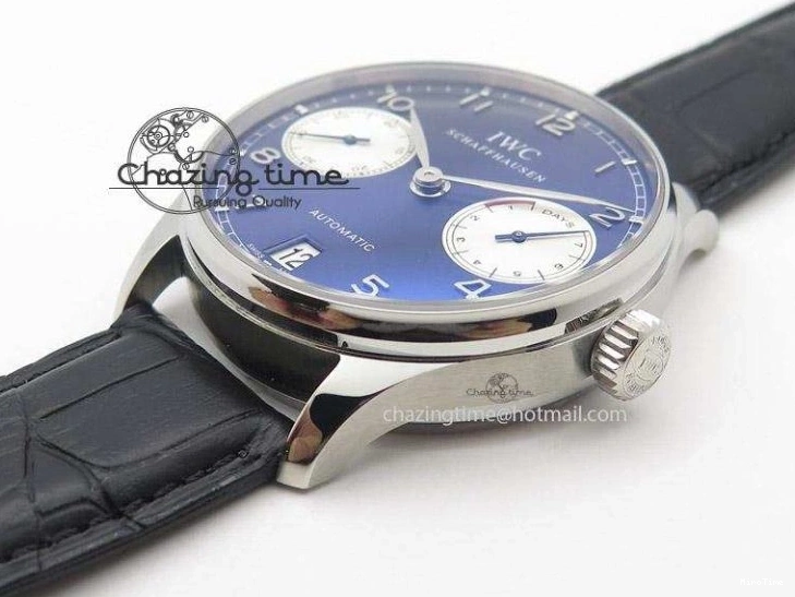 MIROTIME 0710 Portuguese Real PR IW500112 ZF 1:1 Laureus Edition On Black Leather Strap A Flexible 7369